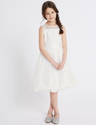 Petal Hem Communion Dress 5 14 Years